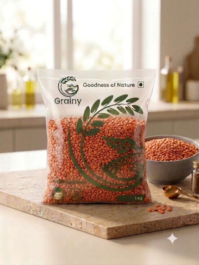 Unpolished Masoor Dal