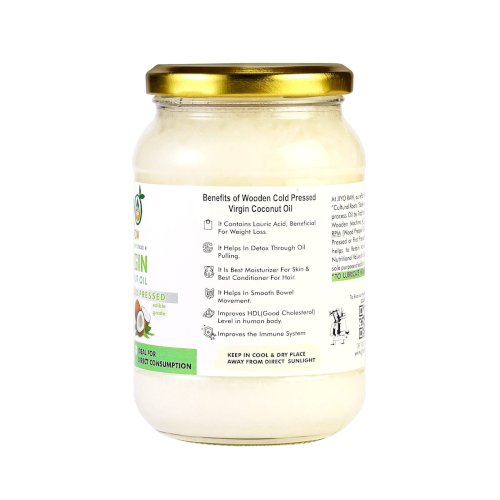 Wood Pressed Coconut Oil